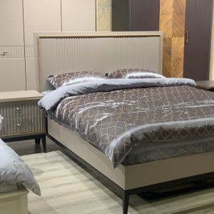 Кровать Ницца 160х200,  цвет пудровый (Classico Italiano)